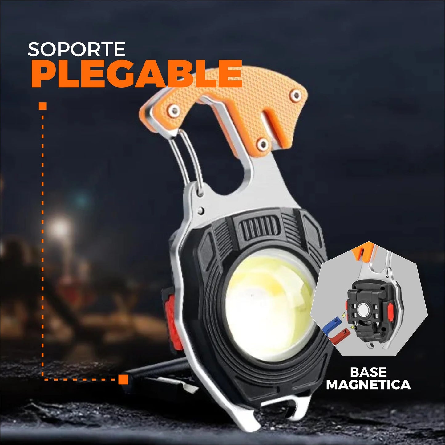 Linterna Mega Potente Portátil y Multifuncional - LightMax